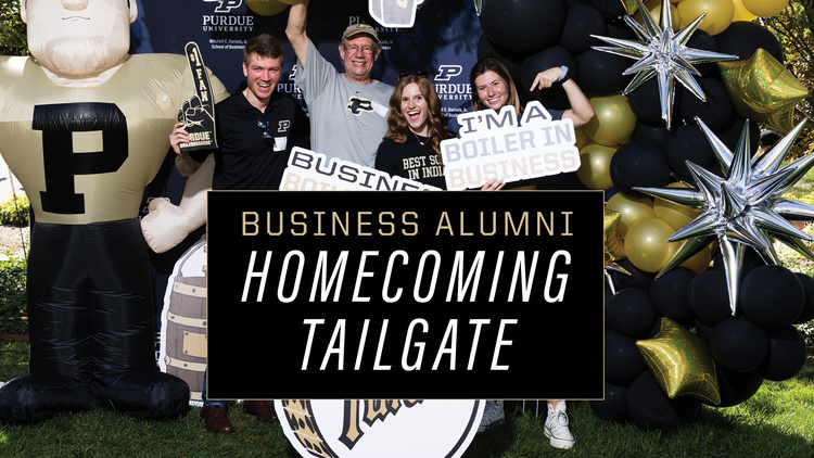 Business Alumni Homecoming Tailgate