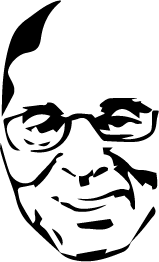 silhouette of Cornell A. Bell
