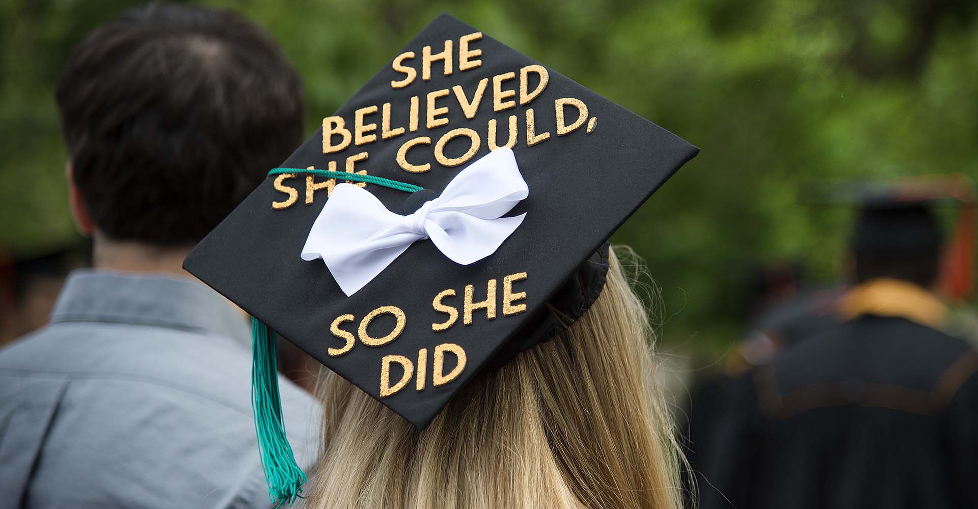 She believed she could, so she did