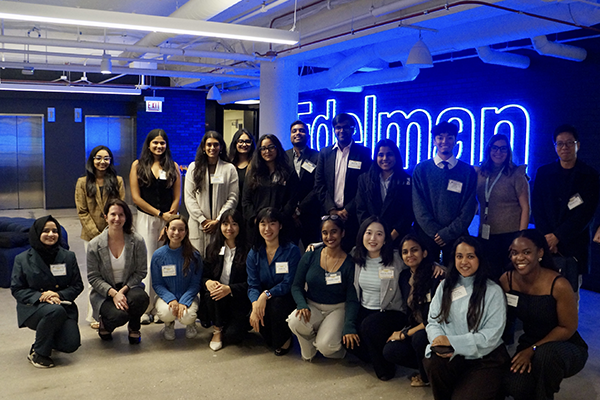 MSM Cohort visits Edelman office in Chicago