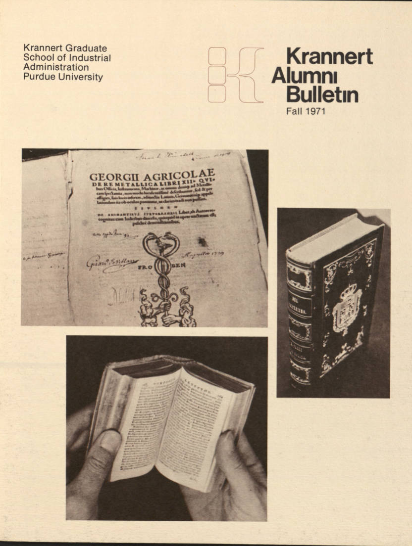Krannert News Bulletin, Fall 1971