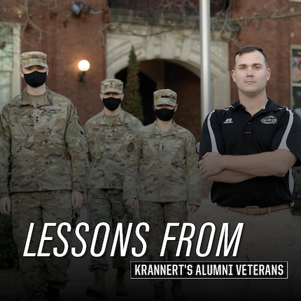 Lessons From Krannert's Alumni Veterans