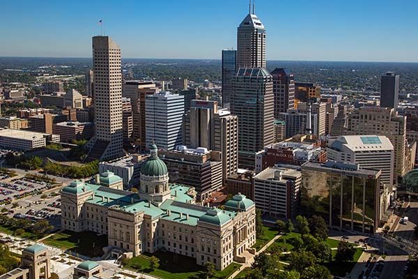 Indianapolis skyline