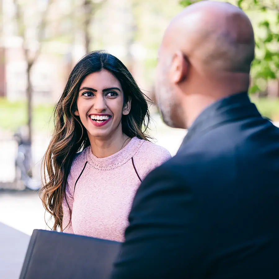 Two PHD Students in Conversation