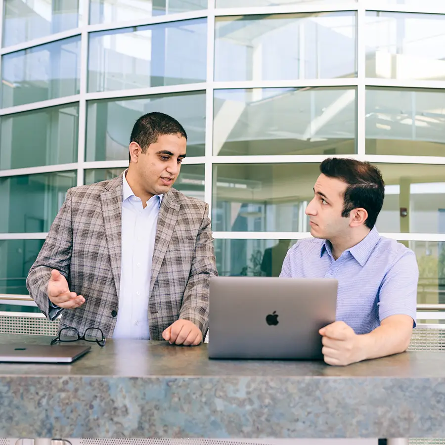 Two PHD Students in Conversation