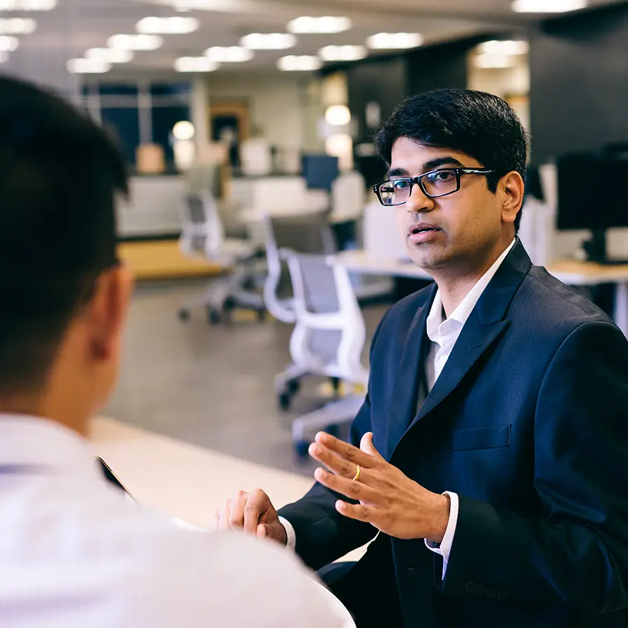 Two PHD Students in Conversation